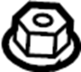 View Nut Bearing Driving. Nut Lock, Axle Bearing.  (Rear) Full-Sized Product Image