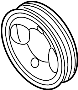 View Power Steering Pump Pulley Full-Sized Product Image 1 of 8