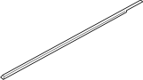 View Door Belt Molding (Left, Front) Full-Sized Product Image 1 of 3