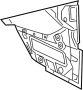 View Quarter Panel Extension (Left, Rear) Full-Sized Product Image 1 of 3