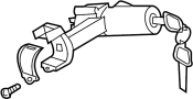 View FIXER Frame, Steering Lock. Key Set.  Full-Sized Product Image