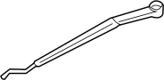 Image of Windshield Wiper Arm. Windshield Wiper Arm. image for your 2011 INFINITI Q40   