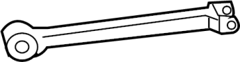 Image of Alignment Pinion Angle Arm. Rod Complete Radius. Suspension Arm. Torque Arm. image for your 2003 INFINITI G35  SEDAN BASIC 