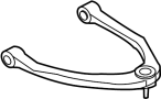 View Suspension Control Arm (Left, Front, Upper) Full-Sized Product Image 1 of 1