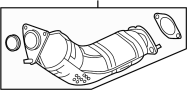 Image of Catalytic Converter image for your 2008 INFINITI G35   