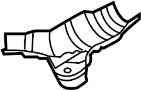 View Exhaust Heat Shield (Front, Lower) Full-Sized Product Image