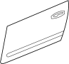 Image of Door Outer Panel (Right, Front). Door Outer Panel. image for your 1995 INFINITI