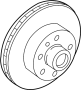 View Disc Brake Rotor (Rear) Full-Sized Product Image 1 of 3