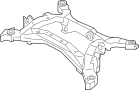 View Suspension Subframe Crossmember (Rear) Full-Sized Product Image 1 of 3