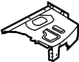 Image of Floor Extension (Left, Rear) image for your 2003 INFINITI G35  SEDAN BASIC 