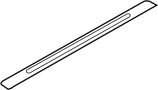 Image of Door Trim Sill Plate Insert (Left, Front) image for your 2012 INFINITI M37   