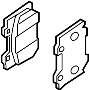 View Brake Pad (RR) MA. Pad Kit Disc Brake.  (Rear) Full-Sized Product Image