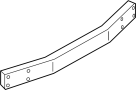 Image of Bumper Impact Bar (Rear) image for your INFINITI