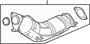 Image of Catalytic Converter image for your 2010 INFINITI EX35   