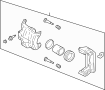 Image of Caliper, with O Pads OR SHIMS. (Left, Front) image for your INFINITI