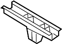 Image of Floor Pan Crossmember (Rear) image for your 2003 INFINITI QX4   
