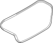 Image of Deck Lid Seal image for your 2010 INFINITI FX50   