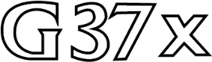 Image of Deck Lid Emblem image for your 2013 INFINITI G37X  SEDAN PREMIUM 