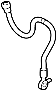 Image of MANGUERA FRENO DELANTERO    . A flexible hose. image for your 2017 INFINITI Q50   