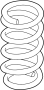 Image of Coil Spring (Front). Coil Spring. image for your 2013 INFINITI QX80   