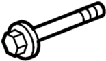 Image of Pin Fulcrum, Low. Pin Transverse Link. image for your 2007 INFINITI M45   