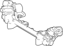 Image of Rack and Pinion image for your 2014 INFINITI Q50   