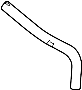 Image of Brake Vacuum Hose image for your 2024 INFINITI Q50   