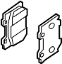 View Brake Pad (RR) VA. Pad Kit Disc Brake.  (Rear) Full-Sized Product Image