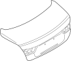 Image of Deck Lid image for your 1996 INFINITI