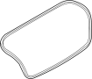 Image of Deck Lid Seal image for your 1997 INFINITI QX4   
