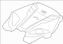 Image of Engine Cover image for your 2007 INFINITI QX56   