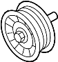 Image of Accessory Drive Belt Idler Pulley. Accessory Drive Belt. image for your 2008 INFINITI Q60   