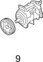 Image of A/C Compressor Clutch. A/C Compressor Clutch. image for your INFINITI