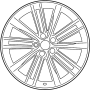 Image of Wheel image for your 2008 INFINITI M35   