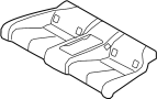 Image of GUARNICI±N COJ«N ASIENTO TRA image for your 2018 INFINITI Q60 COUPE PREMIUM UPPER  