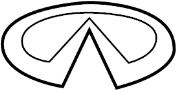 Image of Deck Lid Emblem image for your INFINITI Q60  