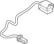 Image of Center High Mount Stop Light Wiring Harness image for your INFINITI