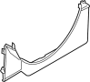 View Engine Cooling Fan Shroud (Lower) Full-Sized Product Image 1 of 1
