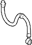 View Brake Hydraulic Hose (Front) Full-Sized Product Image 1 of 2