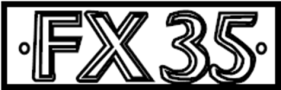 Image of Hatch Emblem (Rear). Hatch Emblem. image for your 2005 INFINITI FX35   