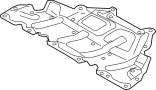 Image of Radiator Support Splash Shield (Front) image for your INFINITI FX35  
