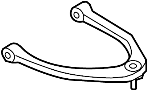View Suspension Control Arm (Left, Front, Upper) Full-Sized Product Image 1 of 2