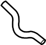Image of Power Steering Reservoir Hose image for your 2017 INFINITI EX37   