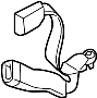 Image of Seat Belt Receptacle (Rear) image for your 2012 INFINITI FX35   