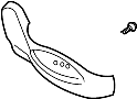 Image of EMBELLECEDOR COJIN ASIENTO DEL DCH image for your 2016 INFINITI QX50   