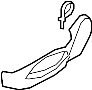 Image of EMBELLECEDOR COJIN ASIENTO DEL IZQ image for your 2017 INFINITI QX80   