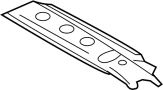 Image of CARRIL TECHO TRASERO / RIEL TOLDO image for your 2016 INFINITI QX30   