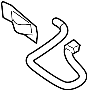Image of Tie Down Hook (Right) image for your 2010 INFINITI Q60   