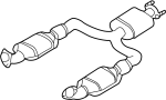 View Catalytic Converter (Front) Full-Sized Product Image 1 of 2