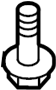 View Suspension Crossmember Reinforcement Bolt Full-Sized Product Image 1 of 2